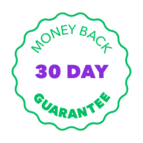 30 day money back guarantee